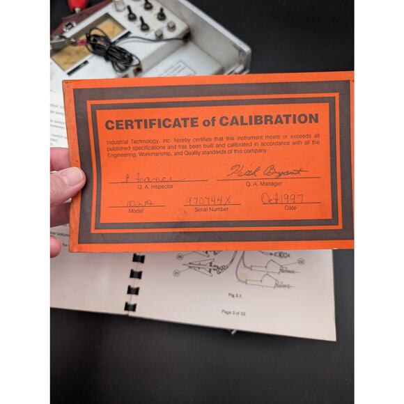 Vintage Industrial Technology Throwmaster 102A Telephone Cable Tester w Leads - Picture 15 of 16